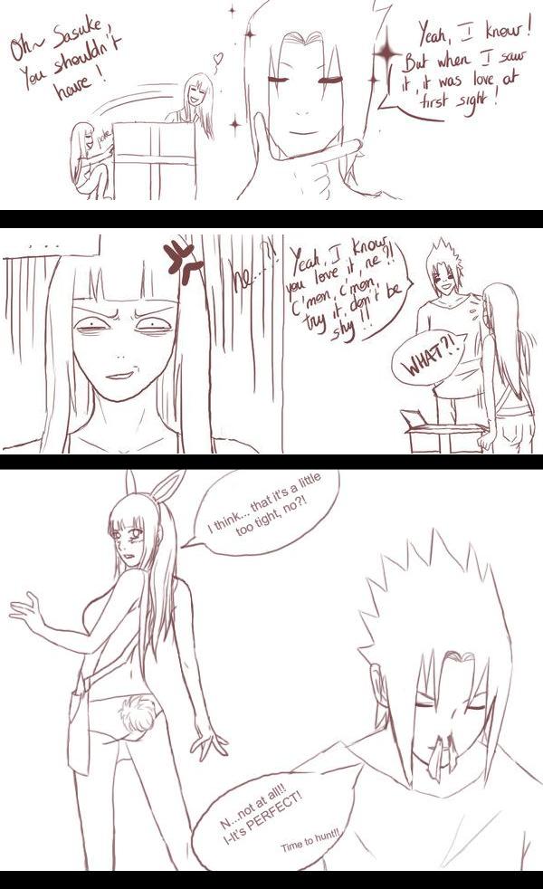 Pervert Sasuke and his sexy Hinata